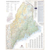 Maine Recreation Folded Map