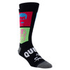 Perri's Socks Men's Queen Hot Space Crew