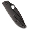 Spyderco Mantra 4 Carbon Fiber Black Oxide PlainEdge Folding Knife