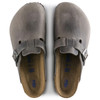 Birkenstock Men's Boston Oiled Leather Soft Footbed Clog