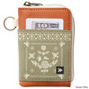 Thread Leather RFID Zip Wallet