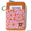 Thread Leather RFID Zip Wallet