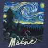 Navy Heather - graphic detail