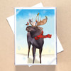 Allport Editions Moose Taxi Boxed Holiday Cards