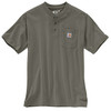Carhartt Men's Loose Fit Heavyweight Pocket Henley Short-Sleeve T-Shirt