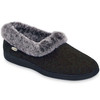 Acorn Women's Faux Fur Chinchilla Collar Slipper Acorn Women's Faux Fur Chinchilla Collar Slipper