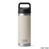 YETI Rambler 18 oz. Stainless Steel Vacuum Insulated Bottle w/ Chug Cap