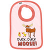 Lazy One Infant Duck Duck Moose Bib