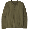 Patagonia Men's Regenerative Organic Certified Cotton Lightweight Henley Long-Sleeve Shirt
