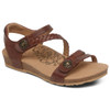 Aetrex Women's Jillian Braided Quarter Strap Sandal