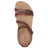 Aetrex Women's Jillian Braided Quarter Strap Sandal