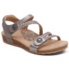 Aetrex Women's Jillian Braided Quarter Strap Sandal