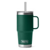 YETI Rambler 25 oz. Stainless Steel Vacuum Insulated Mug w/ Straw Lid