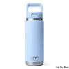 YETI Rambler 26 oz. Stainless Steel Vacuum Insulated Bottle w/ Straw Cap