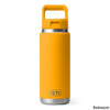 YETI Rambler 26 oz. Stainless Steel Vacuum Insulated Bottle w/ Straw Cap