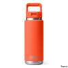 YETI Rambler 26 oz. Stainless Steel Vacuum Insulated Bottle w/ Straw Cap