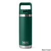 YETI Rambler 18 oz. Stainless Steel Vacuum Insulated Bottle w/ Straw Cap
