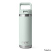 YETI Rambler 18 oz. Stainless Steel Vacuum Insulated Bottle w/ Straw Cap