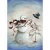 LPG Greetings Snowman Losing His Hat Boxed Christmas Cards
