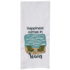 Park Designs Happiness Comes In Waves Embroidered Dish Towel