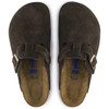 Birkenstock Men's & Women's Boston Soft Footbed Suede Leather Clog