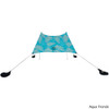 Neso 1 Prints 7' x 7' Beach Tent Sunshade