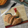 Highland Home Farm Fresh Rooster Glass Counter Saver
