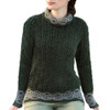 Aran Crafts Women's Ranelagh Jacquard Sweater