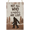 Carson Home Accents Bigfoot Small Hanging Sign