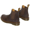 Dr. Martens AirWair Unisex 2976 Yellow Stitch Crazy Horse Leather Chelsea Boot