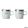 YETI Rambler 6 oz. Stainless Steel Vacuum Insulated Stackable Espresso Mug - 2 Pk.
