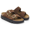 Birkenstock Women's Arizona Chunky Suede Leather Sandal