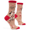Blue Q Women's I Hate Everyone Too Crew Sock