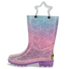 Western Chief Boys' & Girls' Glitter Stars Lighted Rain Boot