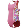 Speedo Girl's Print Spliced Racerback Swimsuit