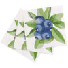 Rockflowerpaper Blueberry Bunch Paper Cocktail Napkins
