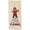 Park Designs Channel Your Flannel Embroidered Dish Towel Park Designs Channel Your Flannel Embroidered Dish Towel