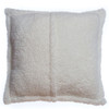Carstens Inc. Patchwork Lodge Plush Sherpa Fleece Throw Pillow