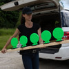 Throom 6" Round BounceBack Ricochet Free Target Plate Rack Kit