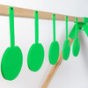Throom 6" Round HangTuff Ricochet Free Hanging Target Kit