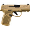 FN Reflex MRD NMS FDE 9mm 3.3" 15-Round Pistol w/ 2 Magazines