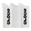 Crocs Men's CrocsSocks Macro Logo Crew Sock, 3/pk