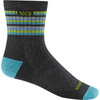 Wide Open Women's Striped Micro Crew Sock