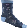 Wide Open Women's Foliage No Cushion Micro Crew Socks