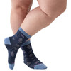 Wide Open Women's Foliage No Cushion Micro Crew Socks