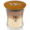Yankee Candle WoodWick Hourglass Trilogy Candle - Cafe Sweets