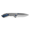 Benchmade 743 Mini Narrows Gray Titanium Folding Knife