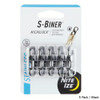Nite Ize S-Biner Stainless Steel MicroLock - 2 or 5 Pk.