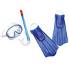 Speedo Kids' Aqua Quest Mask/Snorkel/Fin Set