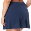 Beach House - Gabar - Swimwear Anywhere Women's Plus Size Olivia Pique Solid Princess Seam Skort